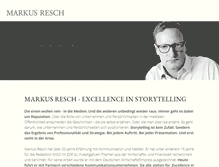 Tablet Screenshot of markus-resch.de